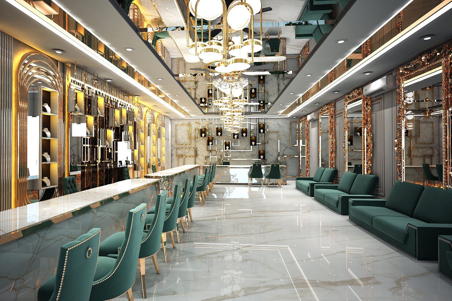 Jewellery Showroom Interior